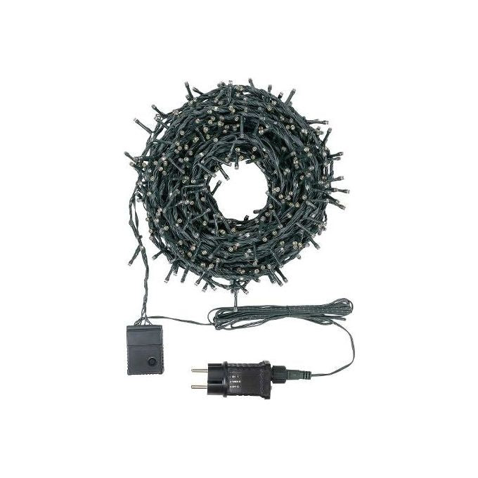 Lotti 8024199078901 Catena Luminosa Natalizia MiniCluster StarFall Light 1660 LED Bianco Caldo e Freddo 30 m