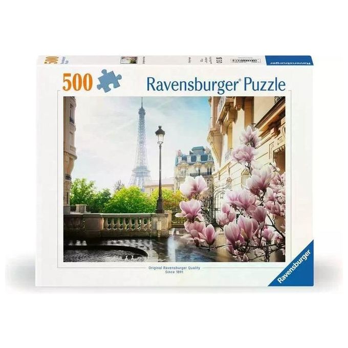 Ravensburger Puzzle 500 Pezzi Cascais Portogallo Puzzle Adulti +14 Anni 49 x 36 cm