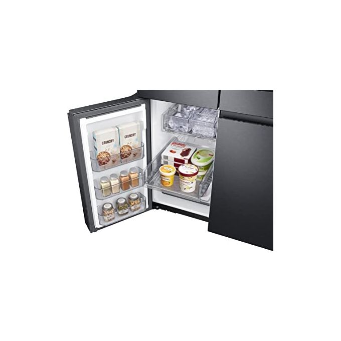 Samsung RF65A977FB1-EF Frigorifero Side by Side Family Hub Capacita' 637 Litri Classe energetica F Total No Frost Metal Cooling 182,5 cm Nero Black