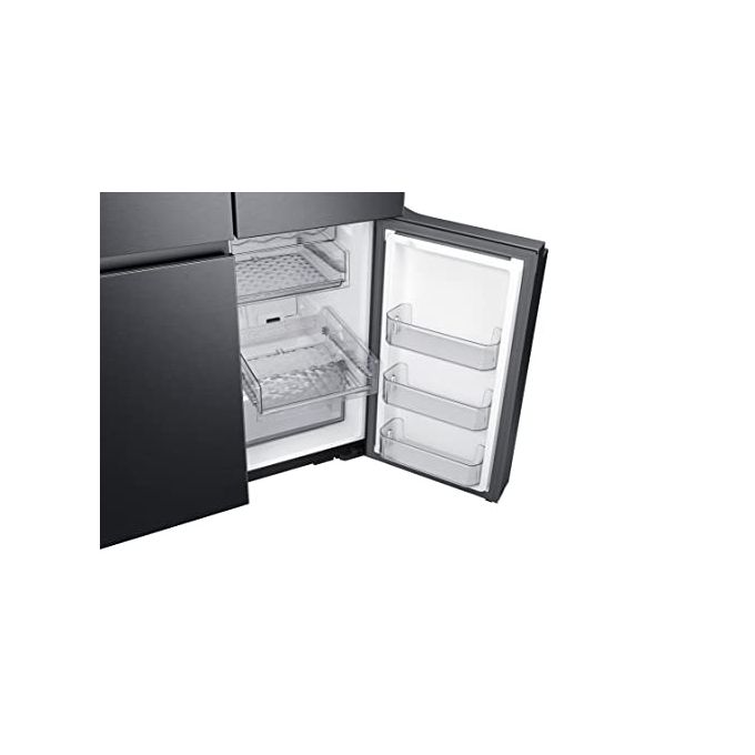 Samsung RF65A977FB1-EF Frigorifero Side by Side Family Hub Capacita' 637 Litri Classe energetica F Total No Frost Metal Cooling 182,5 cm Nero Black