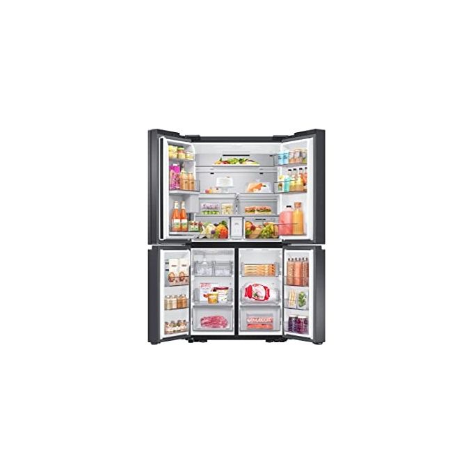 Samsung RF65A977FB1-EF Frigorifero Side by Side Family Hub Capacita' 637 Litri Classe energetica F Total No Frost Metal Cooling 182,5 cm Nero Black