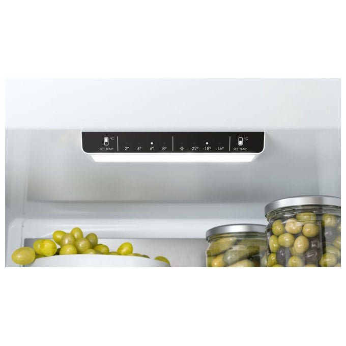 Asko RFN23841S Frigorifero Combinato No Frost 326 L Classe C Inox 60 cm ConvertZone colore Acciaio inox