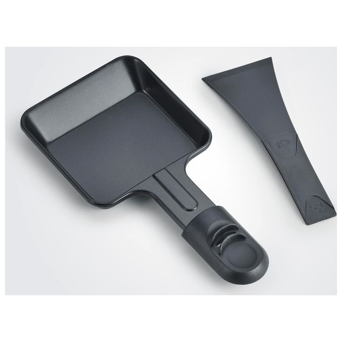Severin RG9670 Griglia per Raclette 8 persone 1400 W con Piastre Rimovibili e Rivestimento Antiaderente colore Nero