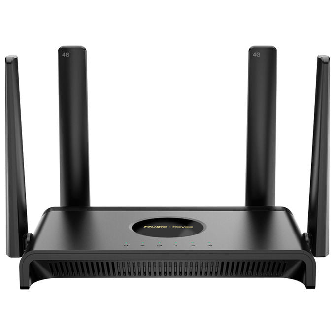 Reyee RG-EW300T Router 4G SOHO 4 porte Ethernet Fast Ethernet Wi-Fi 4 2.4 GHz Micro-SIM Plug and Play colore Nero