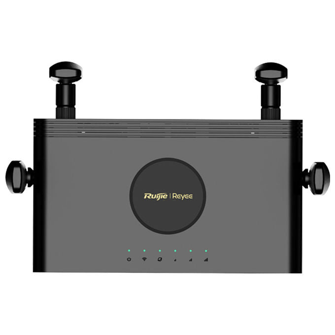Reyee RG-EW300T Router 4G SOHO 4 porte Ethernet Fast Ethernet Wi-Fi 4 2.4 GHz Micro-SIM Plug and Play colore Nero