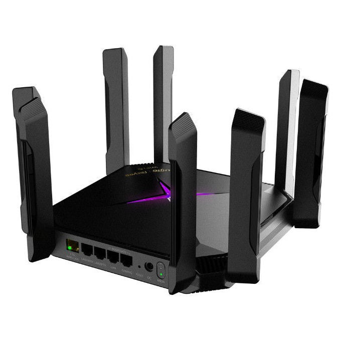 Ruijie RG-EW6000GX Router da tavolo Wi-Fi 6 Dual Band 6000Mbps 4 Porte LAN 2.5GE colore Nero