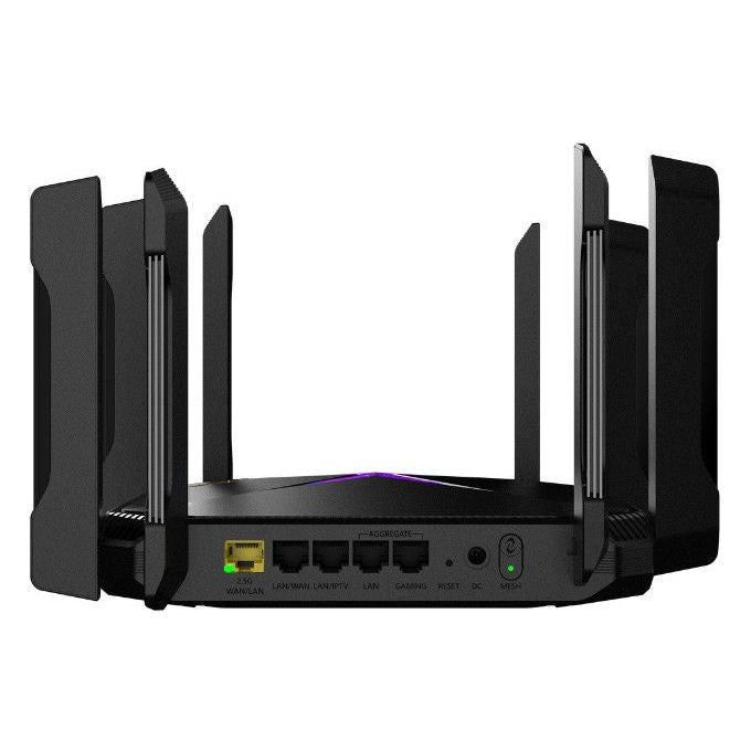 Ruijie RG-EW6000GX Router da tavolo Wi-Fi 6 Dual Band 6000Mbps 4 Porte LAN 2.5GE colore Nero