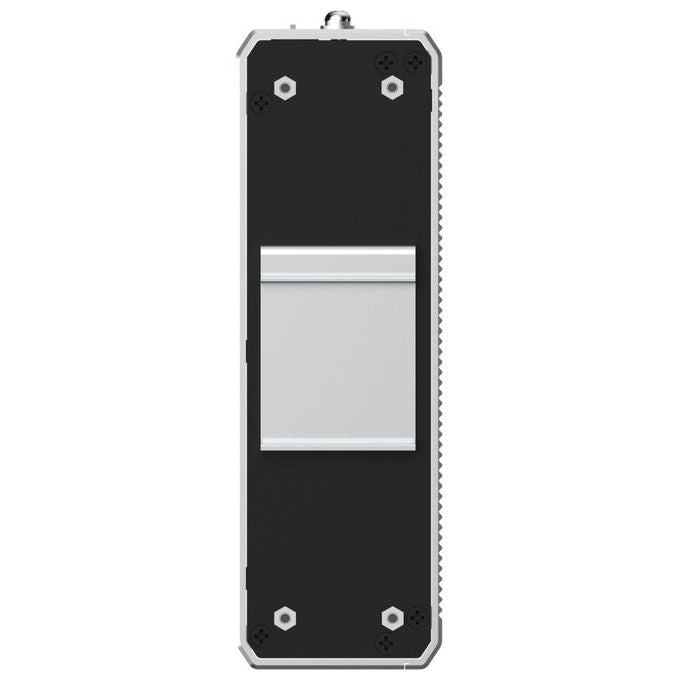 Ruijie RG-NIS2100-8GT2SFP-HP Switch Industriale Gestito L2 8 Porte Gigabit RJ45 2 SFP PoE+ PoE++ IP40 Montabile DIN colore Nero Acciaio inox