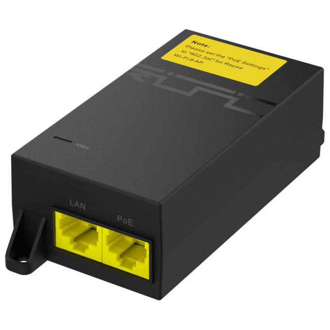 Ruijie Networks RG-POE-AT30 Adattatore PoE e Iniettore Gigabit Ethernet 52 V 31,2 W colore Nero