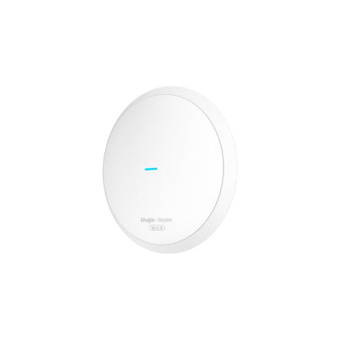 Ruijie Networks RG-RAP62 Punto Accesso WLAN Wi-Fi 6 AX1800 Dual Band 1774 Mbit-s PoE+ 3 Porte LAN Gigabit colore Bianco