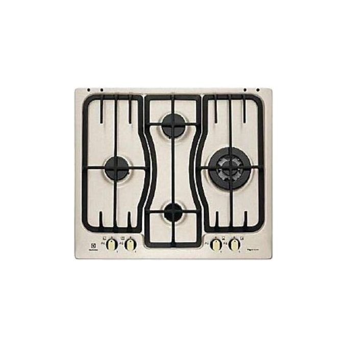 Electrolux RGG 6243 LON Piano Cottura a Gas 4 Fuochi CrossCook Bruciatore Tripla Corona 60 cm Acciaio Inox