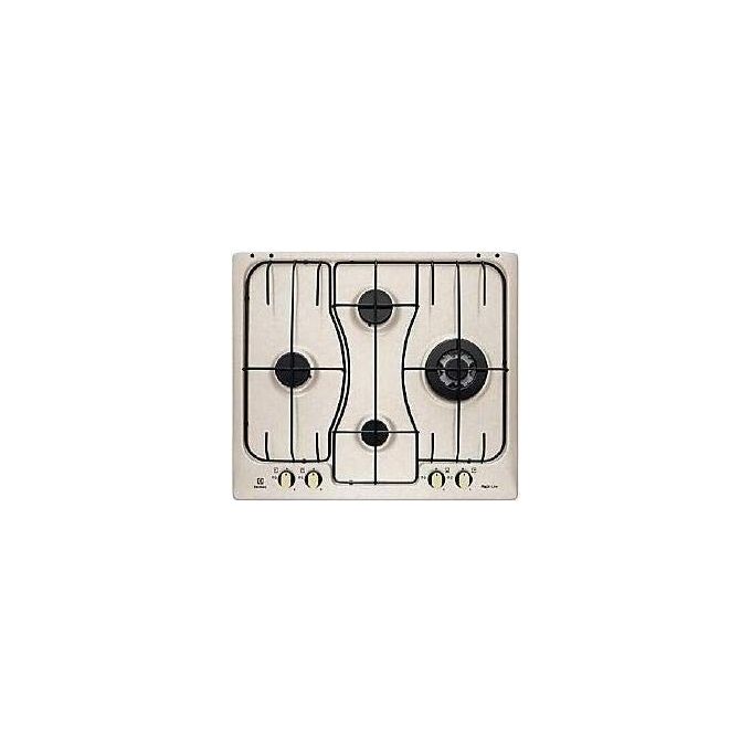 Electrolux RGG 6243 LON Piano Cottura a Gas 4 Fuochi CrossCook Bruciatore Tripla Corona 60 cm Acciaio Inox