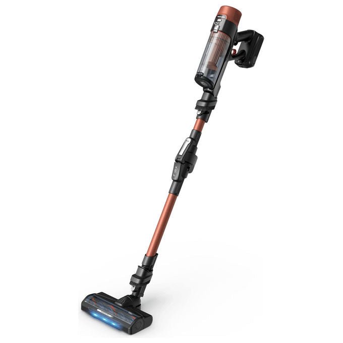 Rowenta RH7A73E0 X-Force Flex 10.80 Aspirapolvere Senza Filo Tecnologia Ciclonica Capacita' 0.6 L Autonomia 60 min Potenza 120 AW colore Arancione Rame