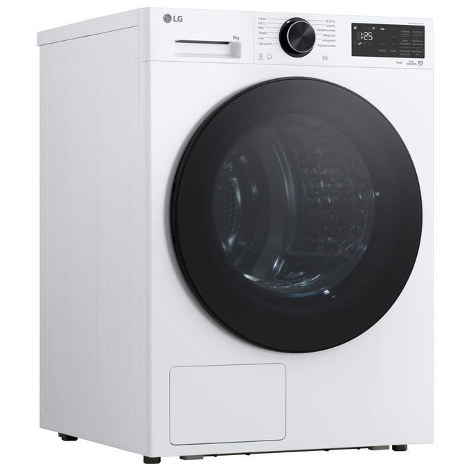 LG RHX7010TLB Serie 700 Asciugatrice Pompa di Calore 10 Kg Classe C Dual Inverter AI Dry Wi-Fi (60x85x66 cm) colore Bianco