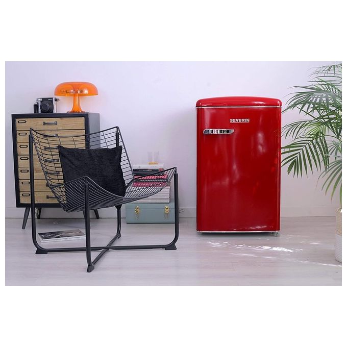 Severin RKS 8833 Mini Frigorifero Retro' Monoporta Capcita' 108 Litri Classe Energetica D Statico 89,5 cm Crema