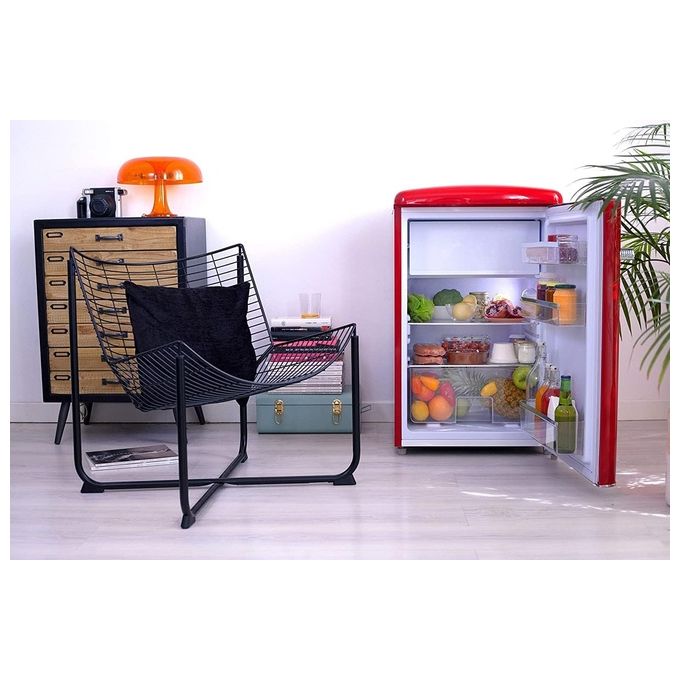 Severin RKS 8833 Mini Frigorifero Retro' Monoporta Capcita' 108 Litri Classe Energetica D Statico 89,5 cm Crema
