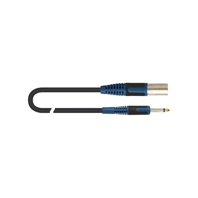 Quiklok Cavo Audio Professionale Xlr Maschio-Jack Mono
