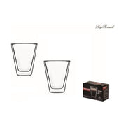 Luigi Bormioli 2 Bicchieri Thermic Glass per caffe Caffeino Cl 8,5