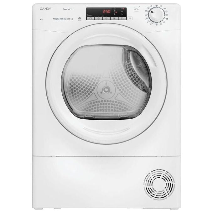 Candy RO EH10N3TE-S RapidÓ Asciugatrice Pompa di Calore 10 Kg Classe C Motore Inverter Wi-Fi (85x59.6x58.5 cm) colore Bianco