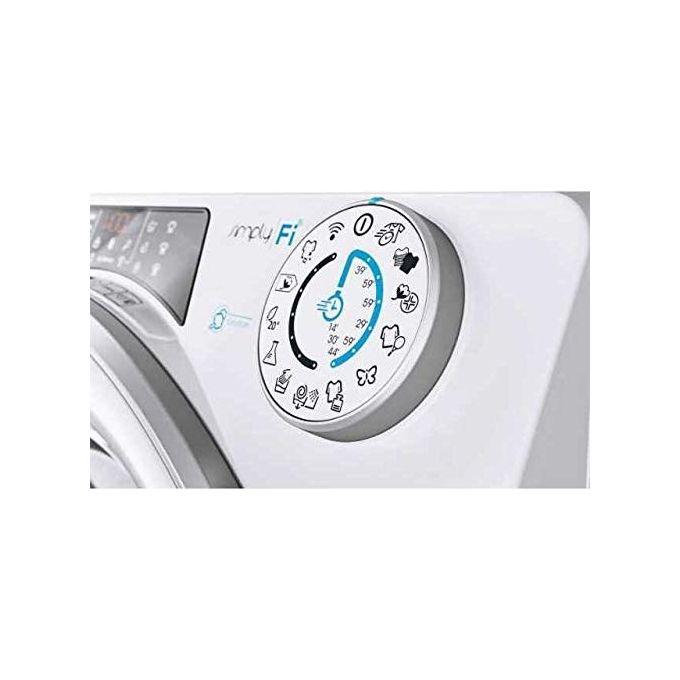 Candy RO14126DWMSE-S Rapido' Lavatrice Carica Frontale Snap and Wash Controllo vocale Classe energetica A+++ Capacita' di carico 12 kg Centrifuga 1400 giri Motore Inverter Wifi