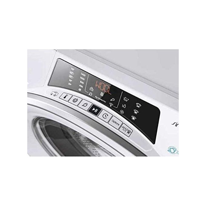 Candy RO14126DWMSE-S Rapido' Lavatrice Carica Frontale Snap and Wash Controllo vocale Classe energetica A+++ Capacita' di carico 12 kg Centrifuga 1400 giri Motore Inverter Wifi