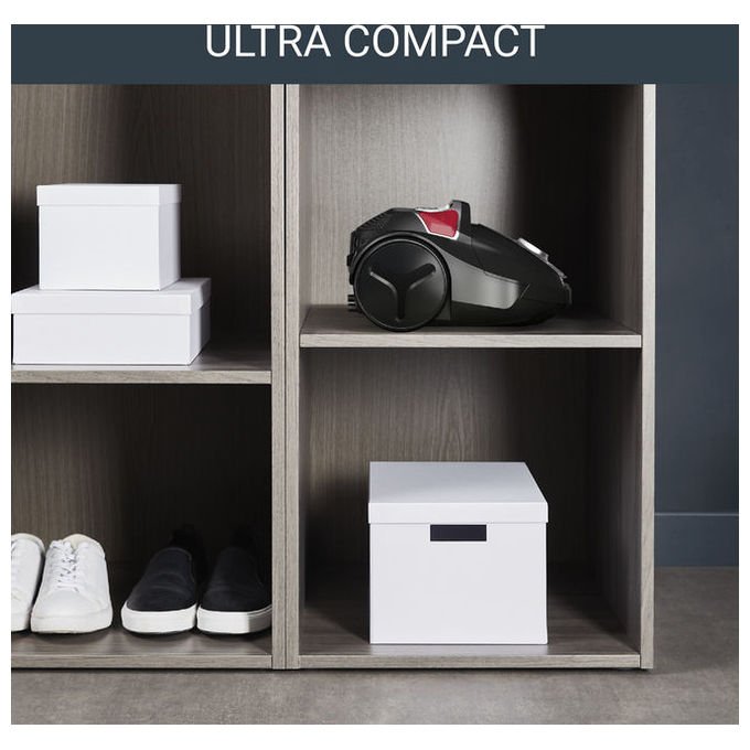 Rowenta RO3955EA Compact Power Aspirapolvere a traino Sacchetto 3 L 900 W 79 dB colore Nero Rosso