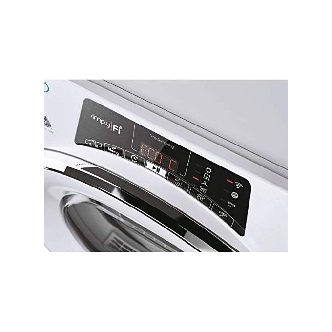 Candy RO4 H7A2TCEX-S Rapido' Asciugatrice Slim a Pompa di Calore Classe energetica A++ Capacita' di carico 7 kg Profondita' 46,5 cm Wifi + Bluetooth