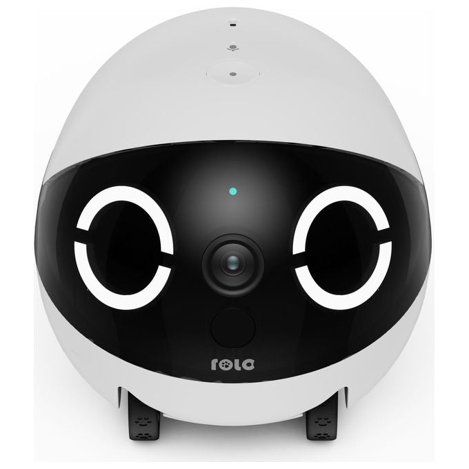 Enabot Rola Mini, robot telecamera per animali domestici, 2K QHD, batteria 5000 mAh, audio bidirezionale, Wi-Fi