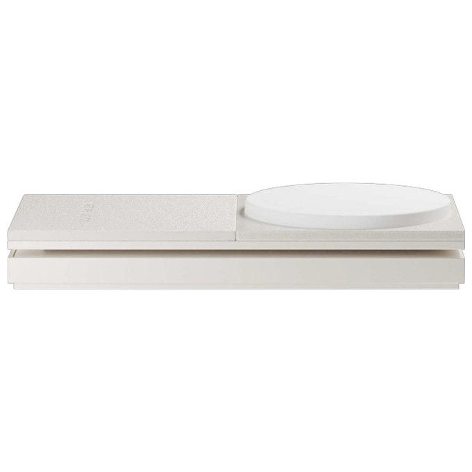 Native Union RS-2IN1-SAN Rise Caricabatteria Wireless 2-in-1 Qi2 15W compatibile con MagSafe colore Piaskoso