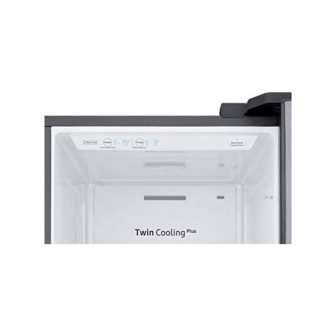 Samsung RS66N8101SL Frigorifero Side by Side Serie 8000 Capacita' 682 Litri Classe Energetica F (A++) No Frost Premium Multi flow Plus 174cm Silver