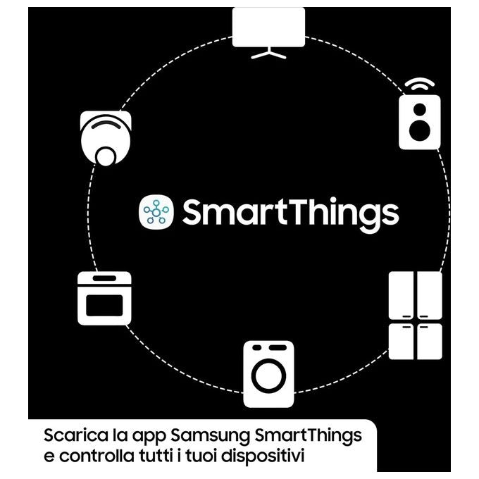 Samsung RS6HA8880S9 Family Hub Frigorifero Side by Side Capacita' 614 Litri Classe energetica F No Frost Display Touch HD Wi-Fi - Bluetooth 178 cm Metal Inox