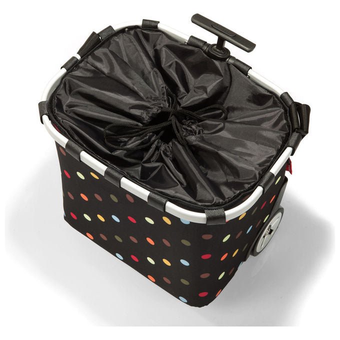 Reisenthel RTLOE7009 CARRYCRUISER Dots Trolley per la Spesa 40 L con Ruote 2 e Manico Regolabile colore Multicolore
