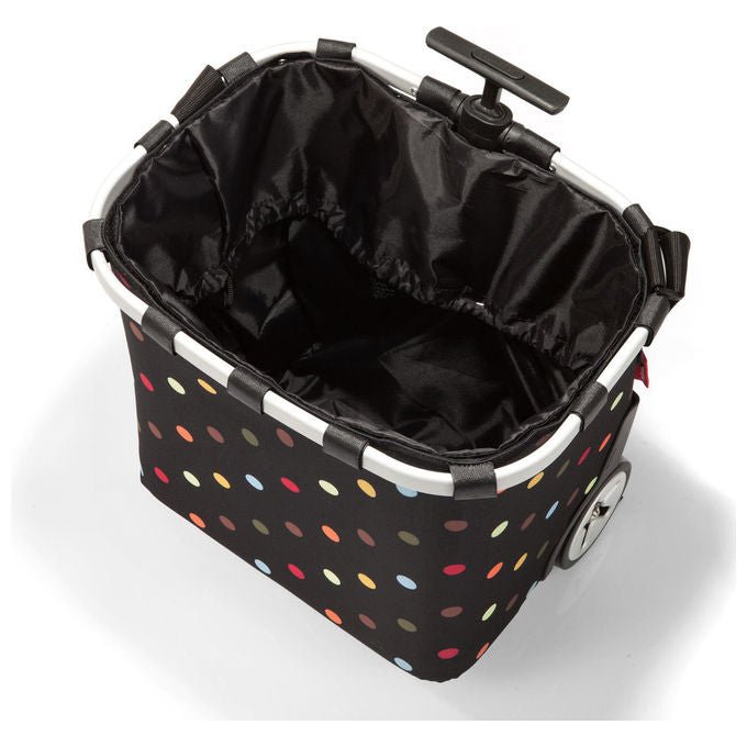 Reisenthel RTLOE7009 CARRYCRUISER Dots Trolley per la Spesa 40 L con Ruote 2 e Manico Regolabile colore Multicolore