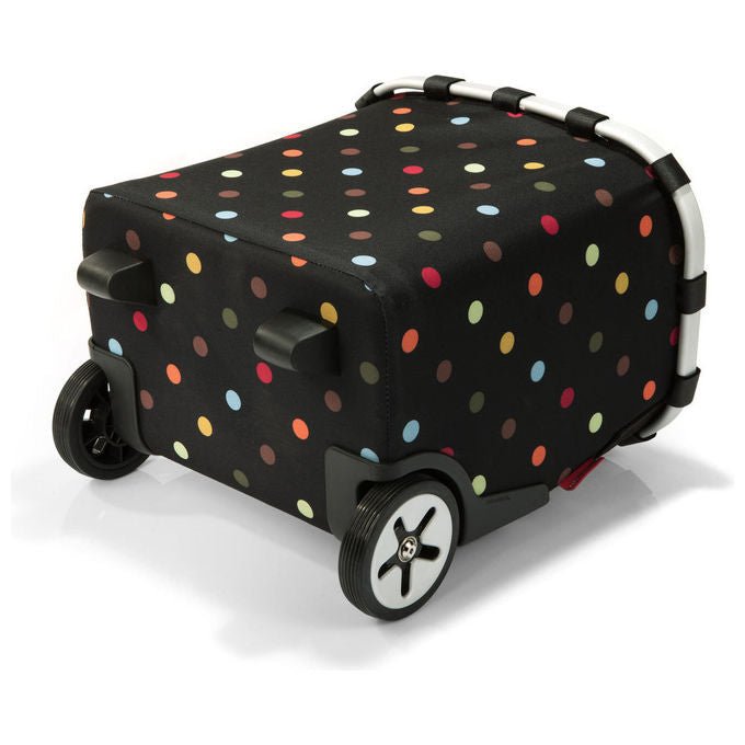 Reisenthel RTLOE7009 CARRYCRUISER Dots Trolley per la Spesa 40 L con Ruote 2 e Manico Regolabile colore Multicolore