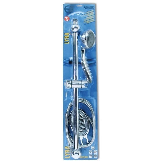 Eurostar Lyra Saliscendi Allungabile 5 Funzioni Con Porta Sapone Cromo
