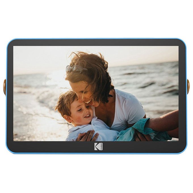Kodak RWF108 Cornice per Foto Digitali 25,4 cm (10'') Risoluzione 1280 x 800 Pixel Display IPS Touch Screen Wi-Fi colore Legno Blu