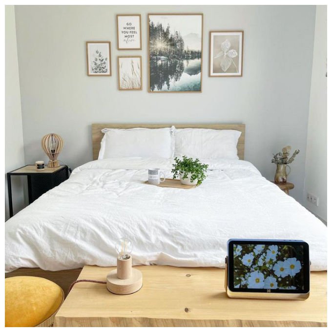 Kodak RWF108 Cornice per Foto Digitali 25,4 cm (10'') Risoluzione 1280 x 800 Pixel Display IPS Touch Screen Wi-Fi colore Legno Blu