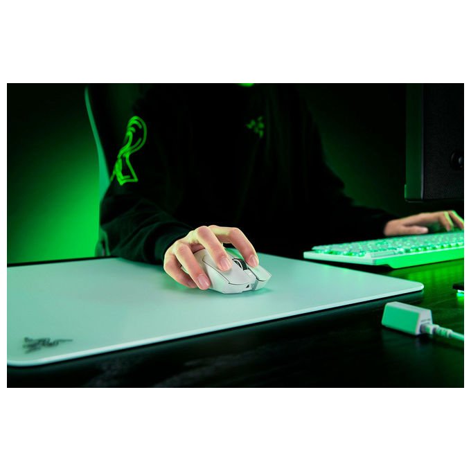 Razer RZ01-05120200-R3G1 Viper V3 Pro Mouse Giocare Wireless Ottico 35000 DPI 8000 Hz Bianco