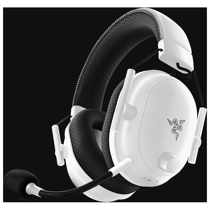 Razer RZ04-04530400-R3M1 BlackShark V2 Pro Auricolare Wireless Gaming con Microfono a Asta Frequenza 12 - 28000 Hz Bluetooth colore Bianco