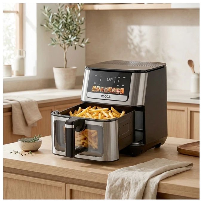 Jocca 2947 Friggitrice Ad Aria 9 Lt 8 programmi