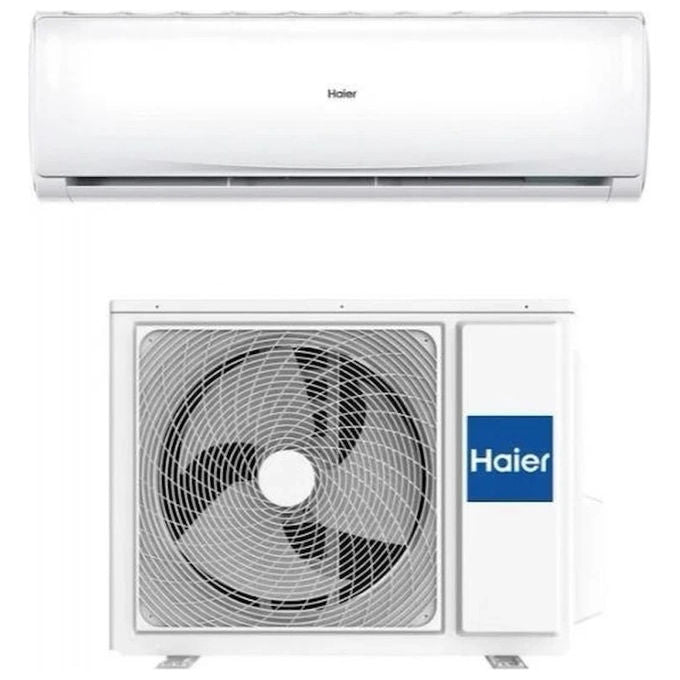 Haier Flair KIT_ H1U09RDA Climatizzatore Mono Split 9000 BTU Classe A+++-A++ R32 Wifi Bianco