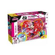 Clementoni Puzzle Maxi 104 Pezzi – Disney Minnie, Dimensioni 62×42 cm, Cartone Riciclato, Eta' 6+ Anni