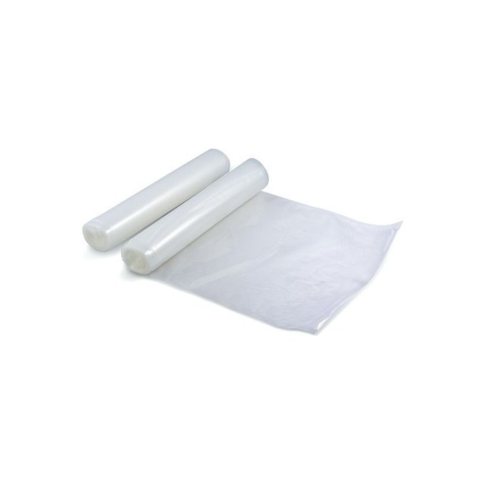 Reber 6725a Sacchetti Goffrati per Sottovuoto 30x600cm 2 Rotoli