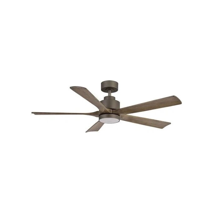 Perenz ventilatore da soffitto 7145 GR IR, con telecomando, diametro 132 cm, grigio, design moderno, per uso interno