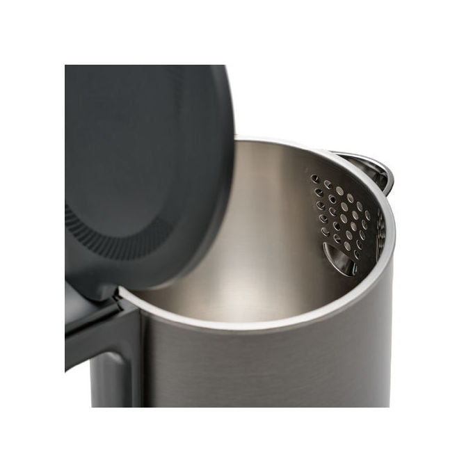 Solis S0258 Bollitore elettrico 1,7 L 1800 W Protezione asciutto Filtro anticalcare colore Grigio