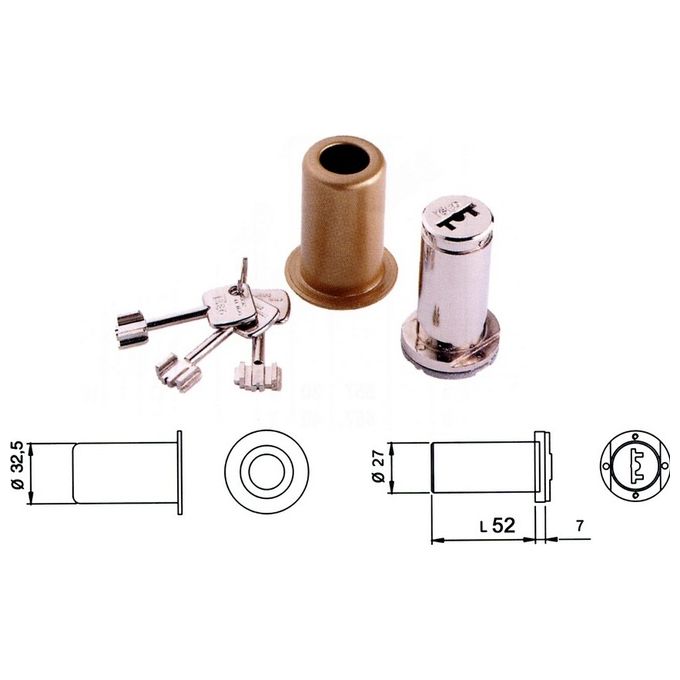 Iseo 990012 Cil Pompa Mm 60 3 Ch