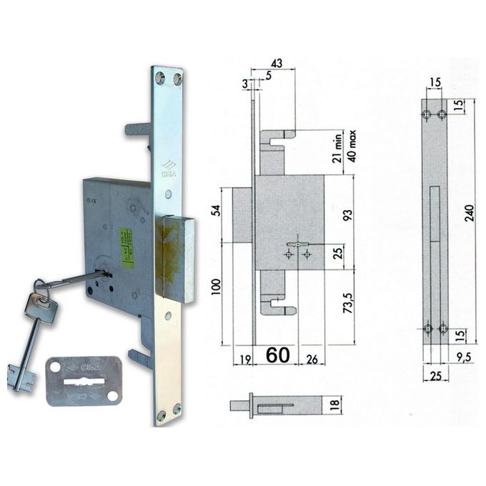 Cisa 57226-60-0 Serr D-m Infil Tripl S-a