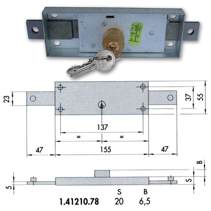 Cisa 41210-78-0 Serr Serranda Centr
