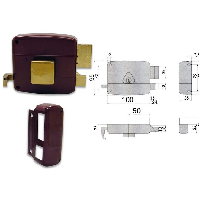 Cisa 50111-60-2 Serr Appl Cil Fisso Sx