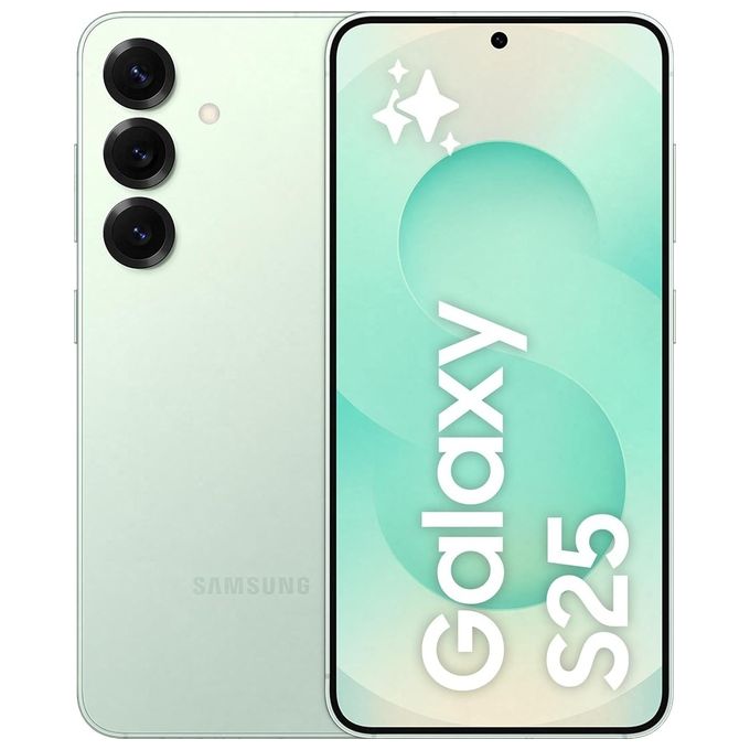 Samsung SM-S931BLGGEUE Galaxy S25 Smartphone Display 6.2'' FHD+ Dynamic AMOLED 2X Fotocamera 50MP RAM 12GB 256GB Batteria 4000 mAh colore Menta